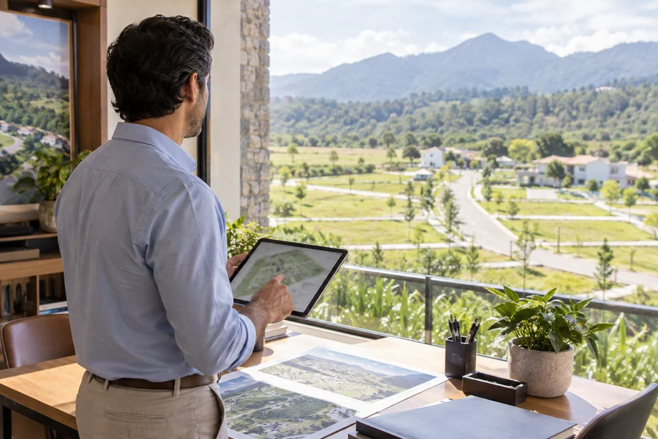 Proyecto de lotificación y asesora inmobiliaria